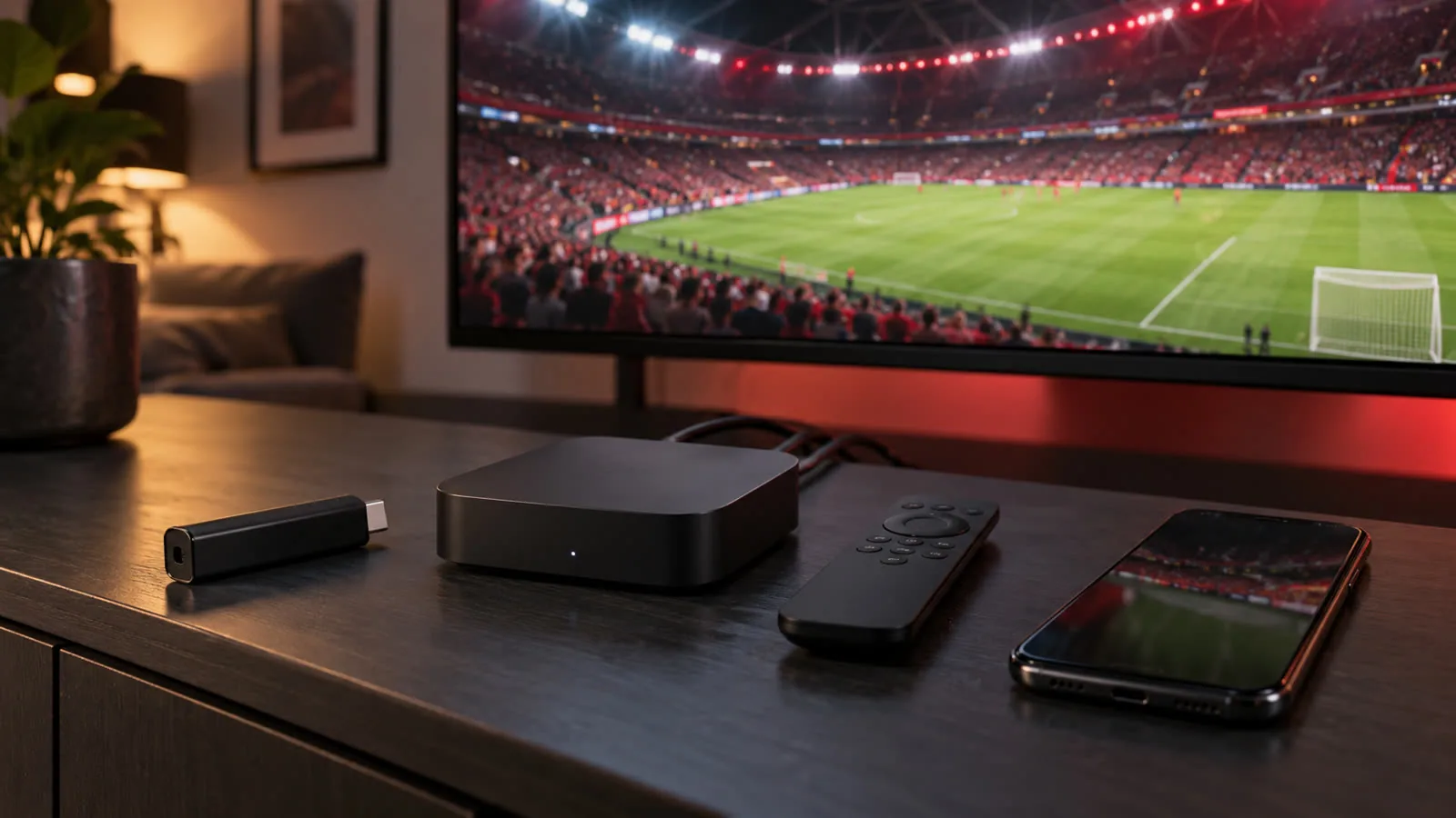 Televisão e dispositivos usados para assistir conteúdo pela internet